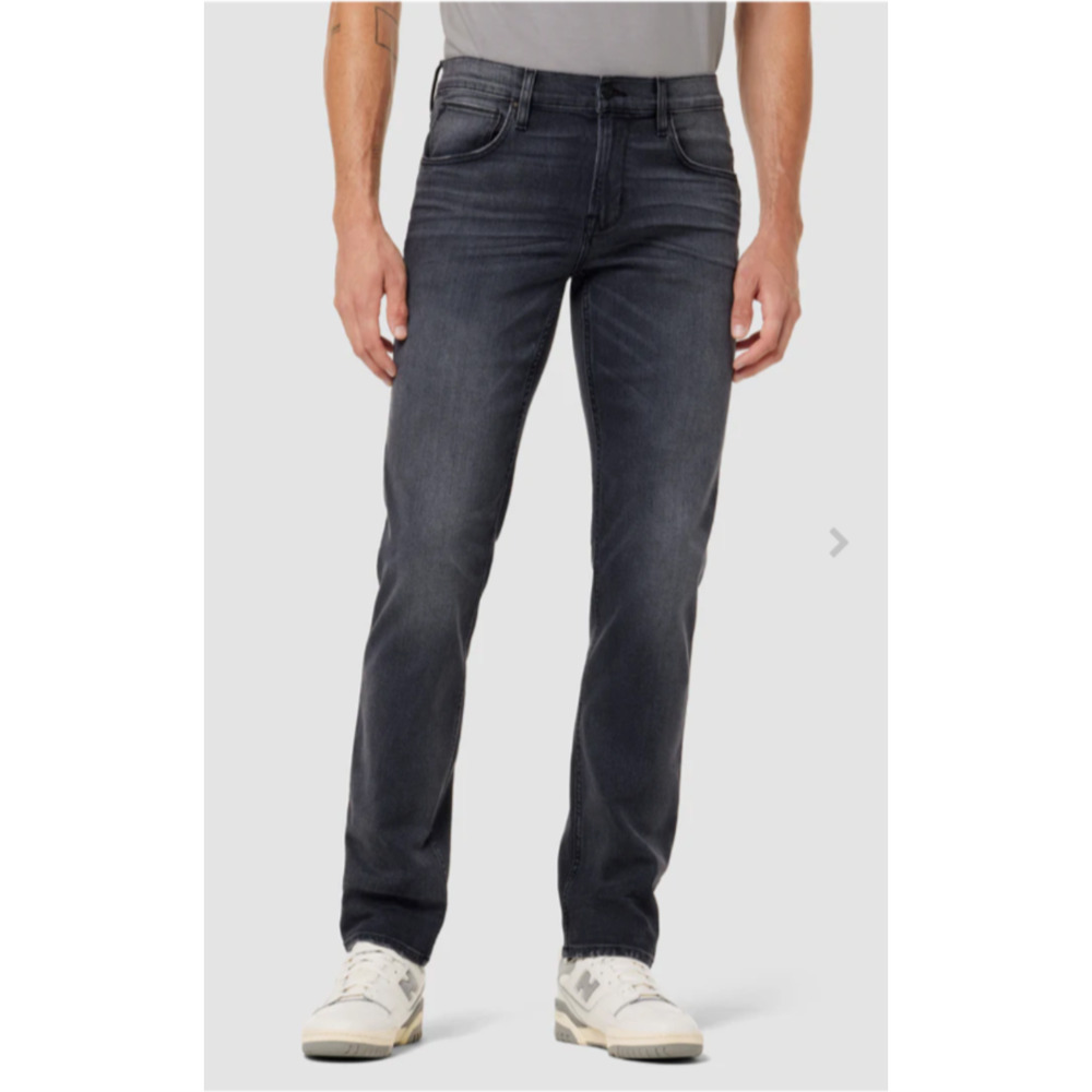 Hudson Blake Slim Straight Jeans Gray 38x31 Mid Rise Solace Tapered Men's